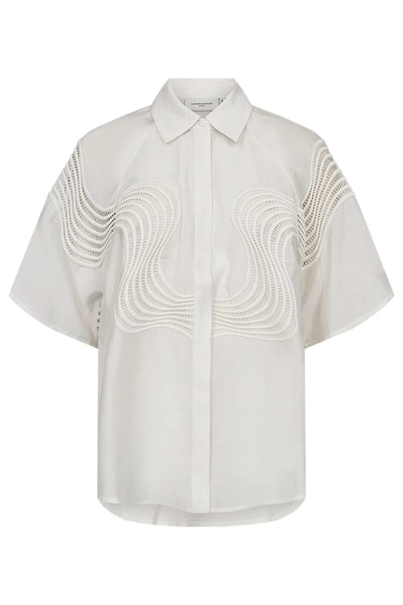 Copenhagen Muse - Molly-shirt 206243 - 8273 Jet Stream
