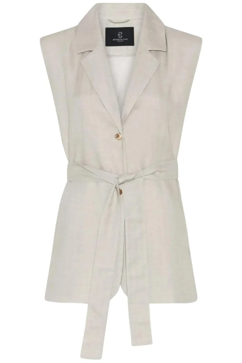 Bruuns Bazaar - Aphandrabbewe Vest BBW4979 - .Sand