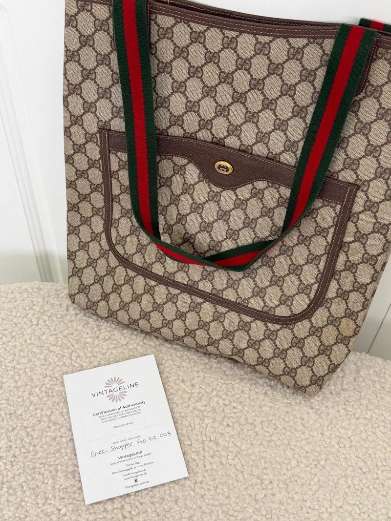 Preloved Vintageline x Molly&My - Gucci Shopper – Gg Canvas - Logo