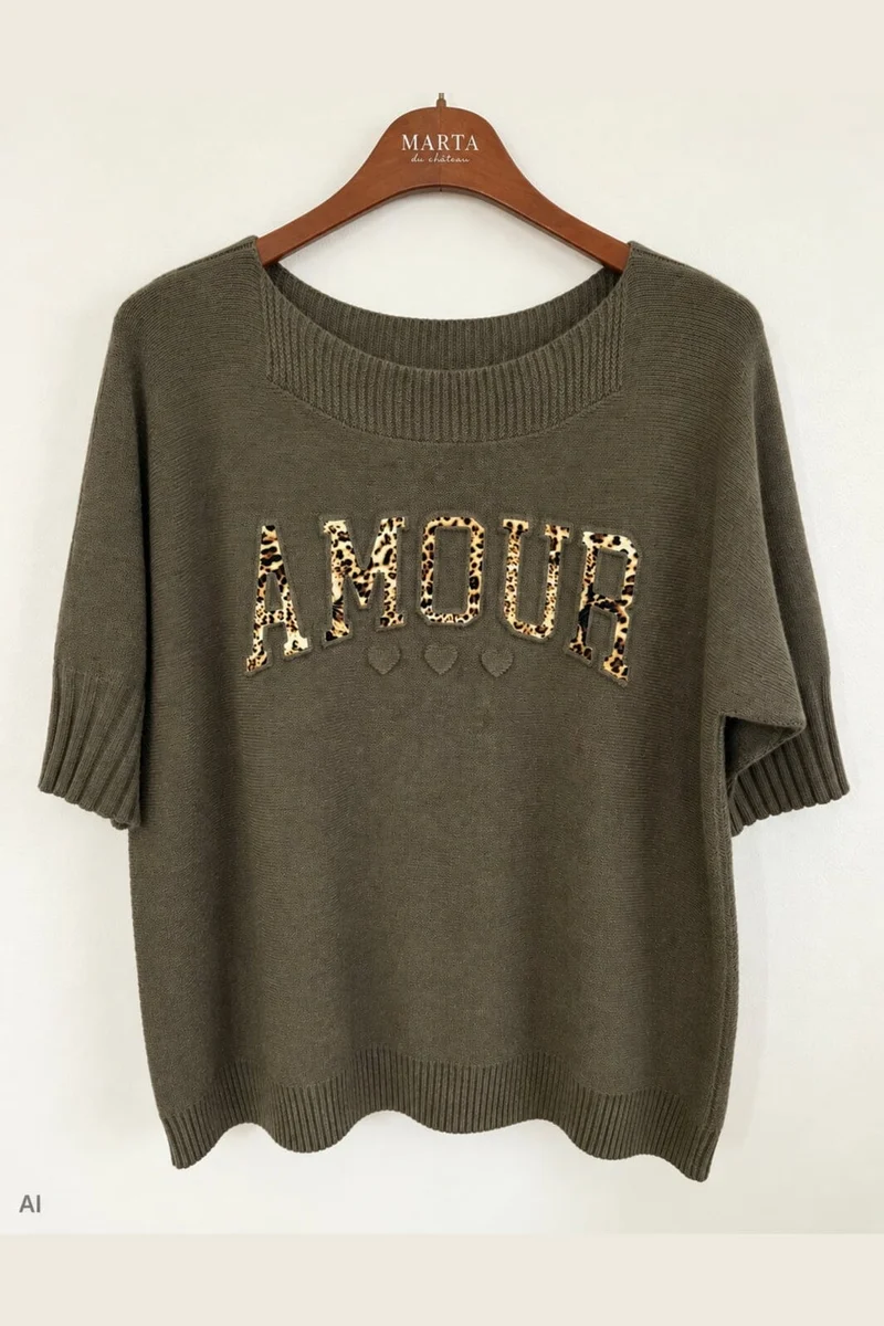 Marta Du Chateau - Mdcmiretta Knit 95111 - Moro/Leo