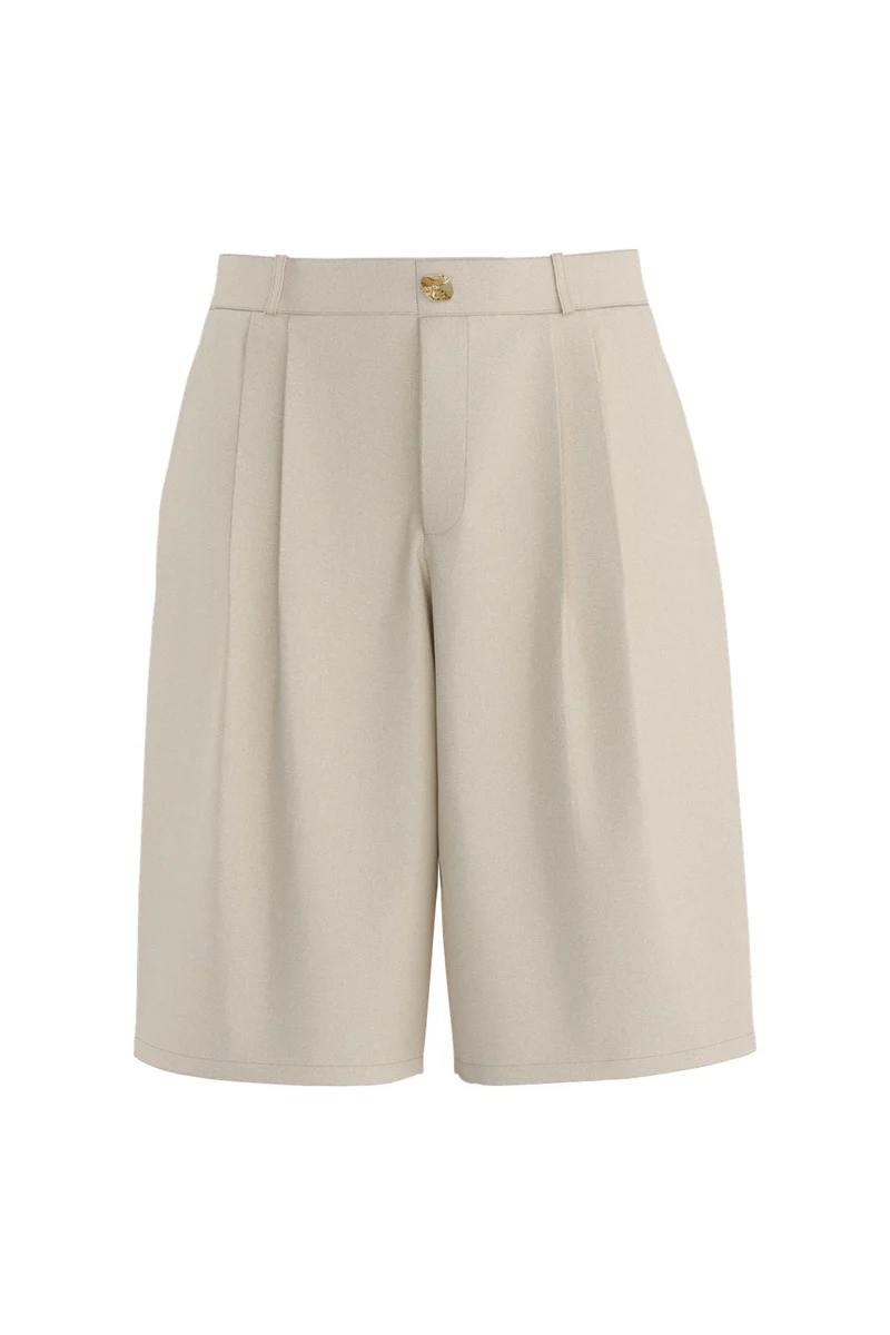 Hypedrop - Hdserena Bermuda Shorts 32001024 - 5220957 - Birch
