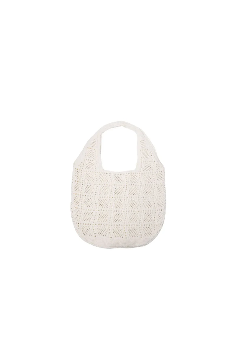 Black Colour - Bchenna Shopper 9385 - Off White