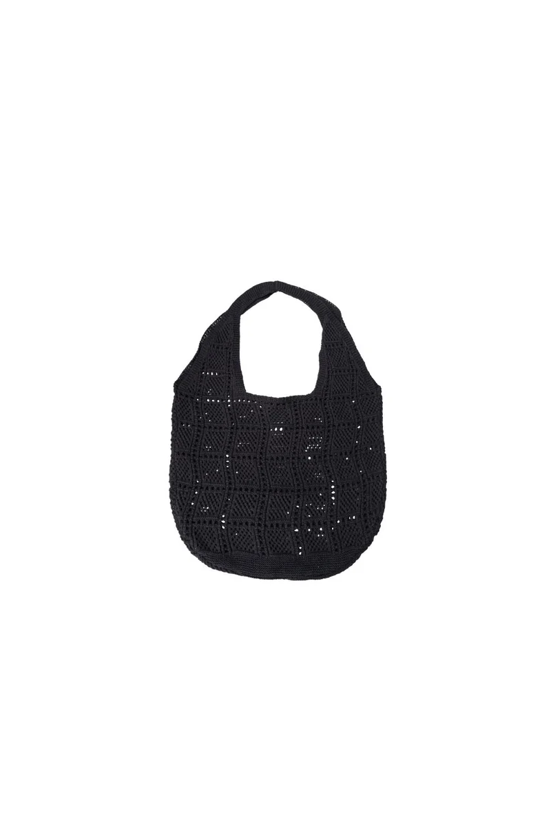 Black Colour - Bchenna Shopper 9385 - Black