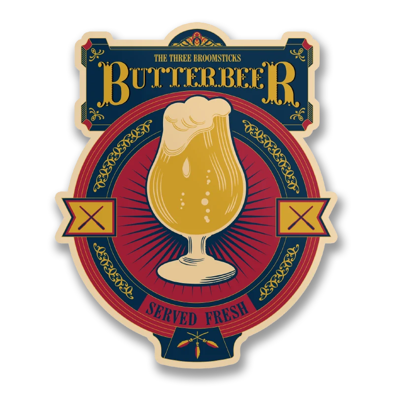 Butterbeer Sticker