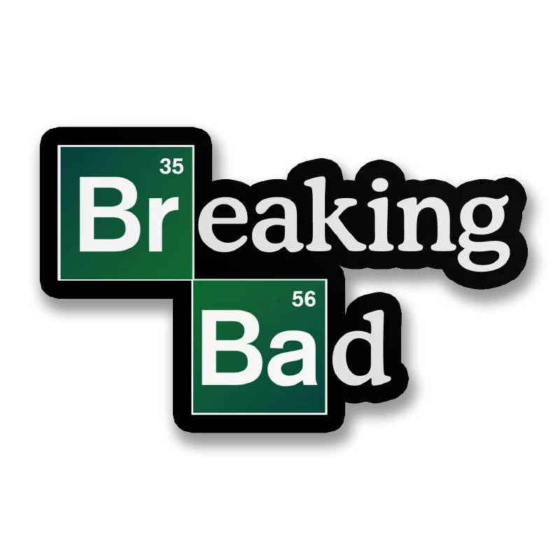 Breaking Bad Logotype Sticker