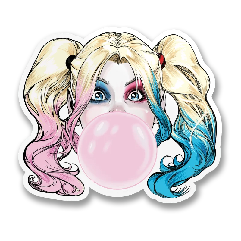 Harley Quinn GUM Sticker