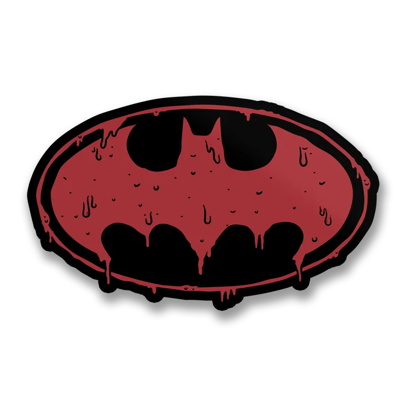 Batman Drip Signal Sticker
