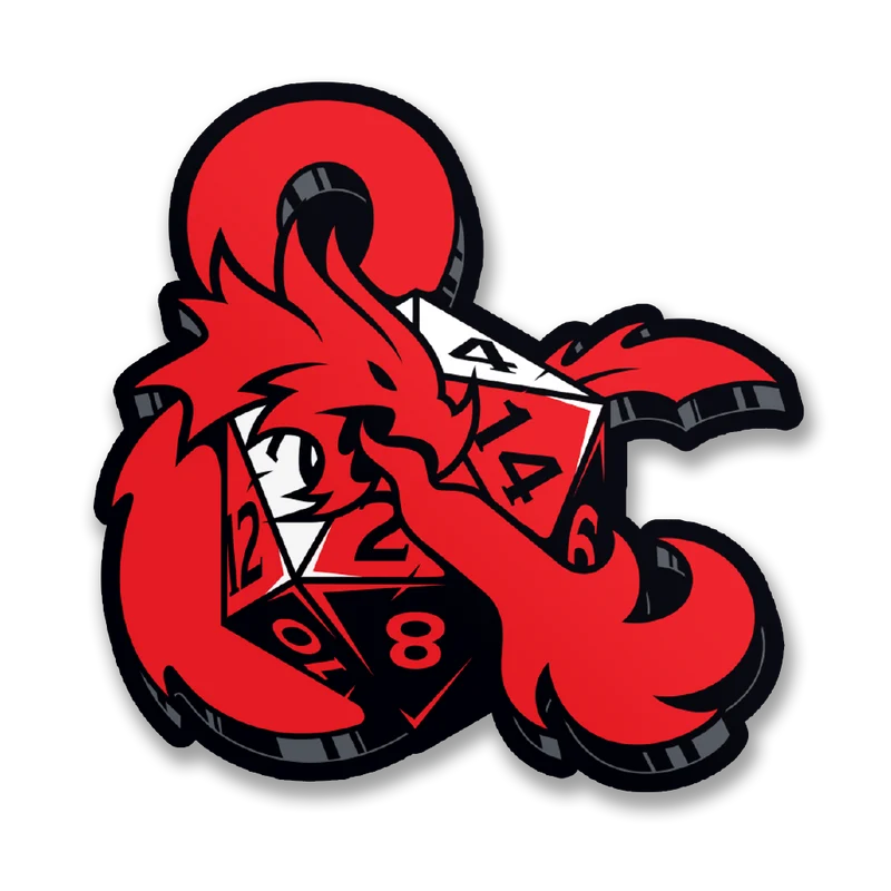 Dungeons & Dragons Icon Sticker