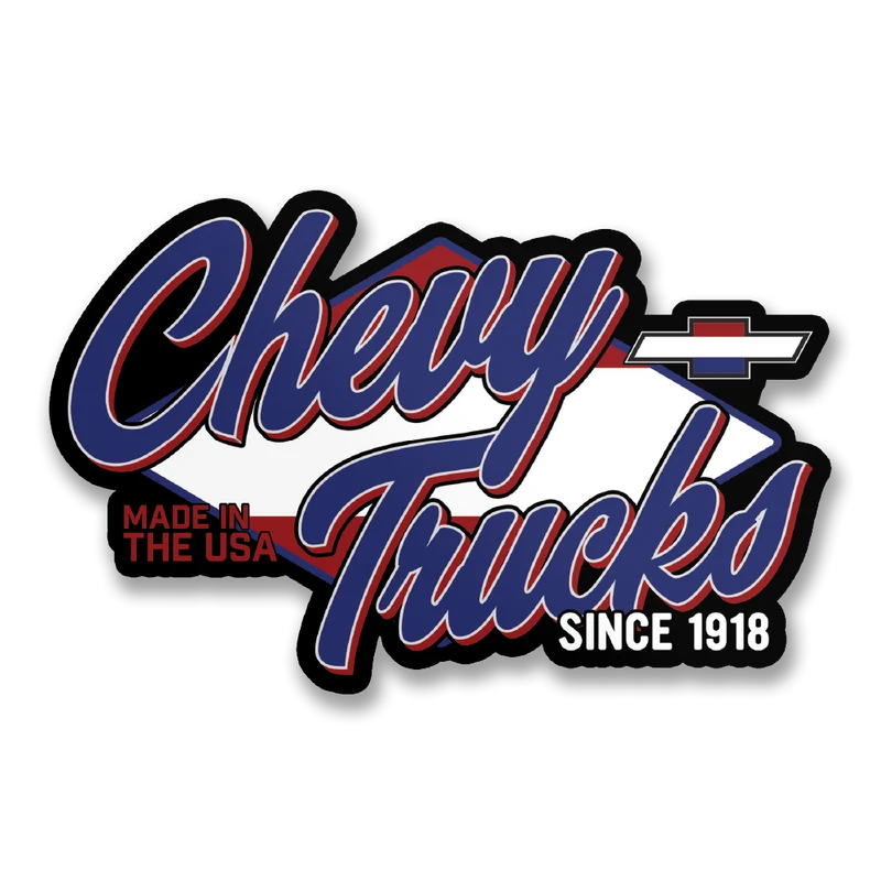 Chevy Trucks - Since 1918 Sticker