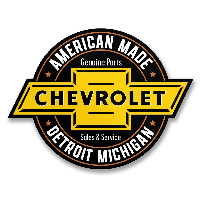 Chevrolet - American Made Sticker
