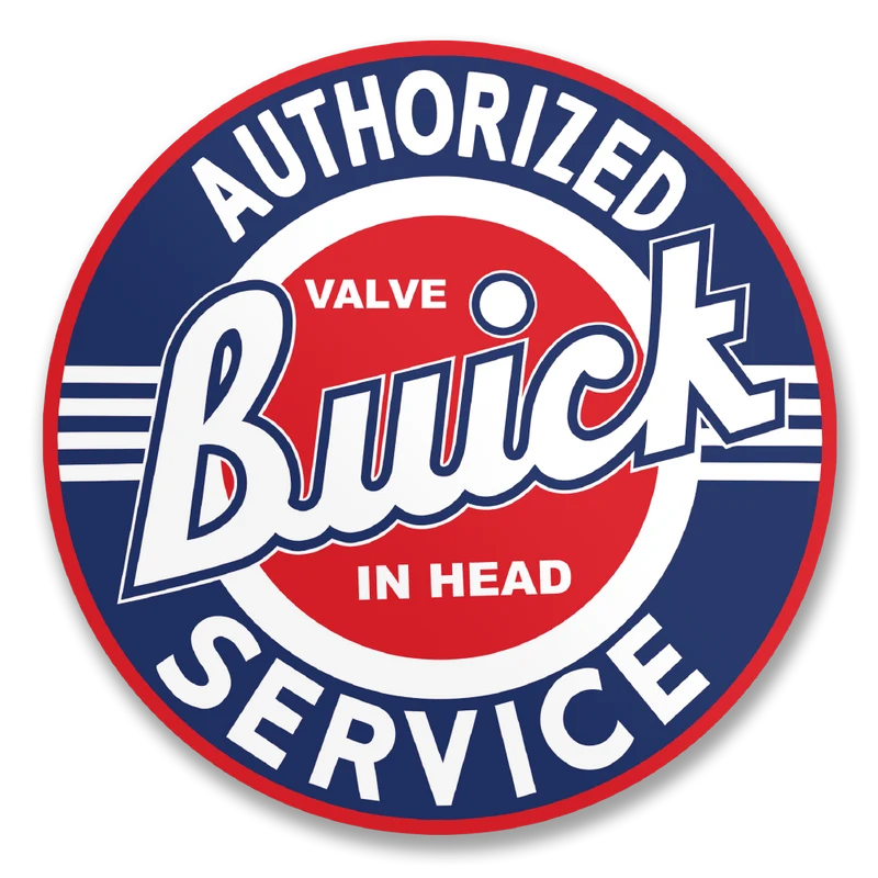 Buick Service Logo Sticker