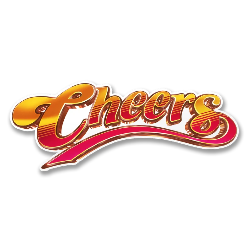 Cheers Logo Sticker