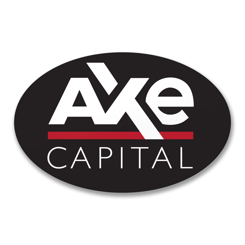 AXE Capital Oval Logo Sticker