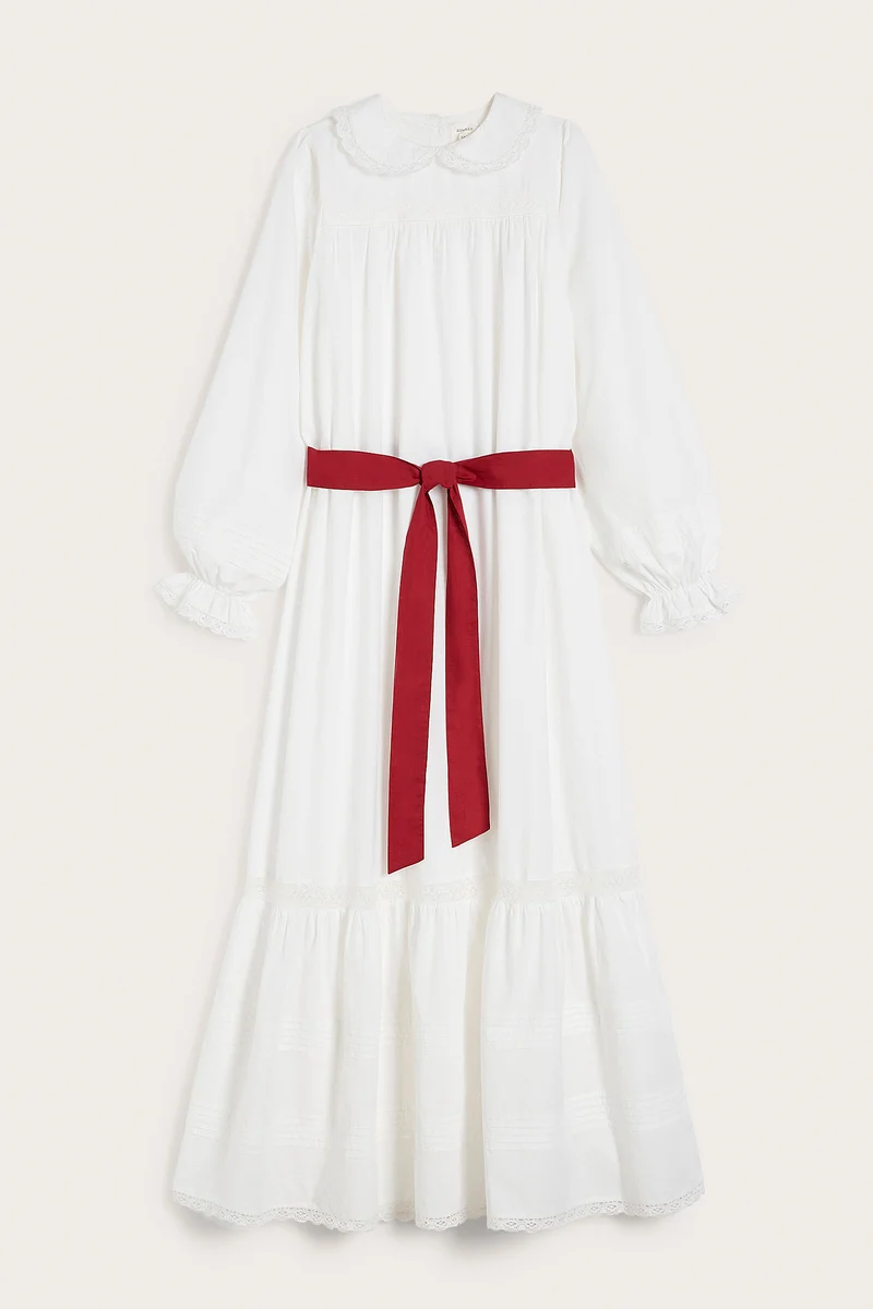 Womens white Lucia gown