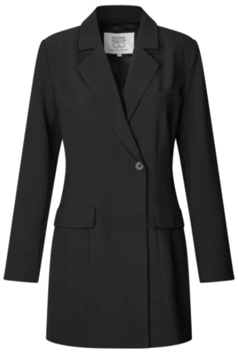 Second Female - Festa Fitted Blazer Dress 61310 - 8001 Black