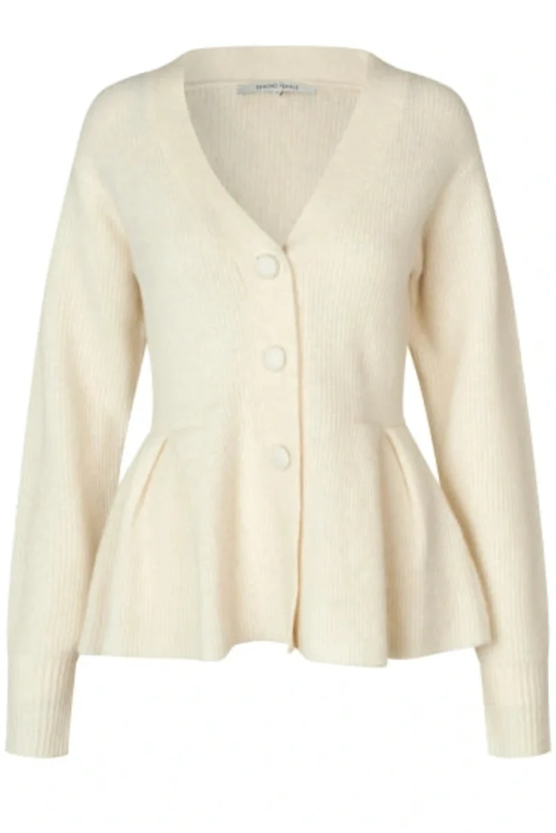 Second Female - Faira Knit Cardigan 61296 - 1051 Birch
