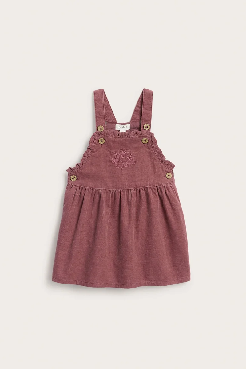 Baby corduroy pinafore dress