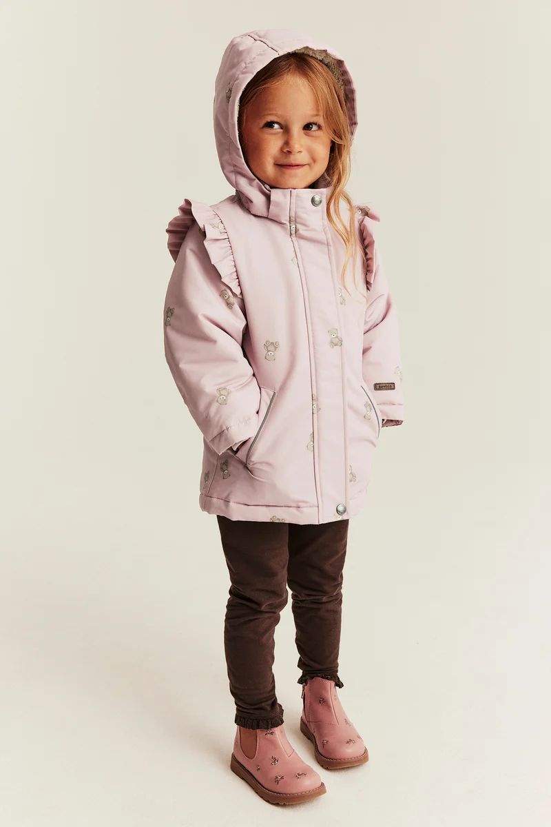 Baby & Kids pink jacket with frill