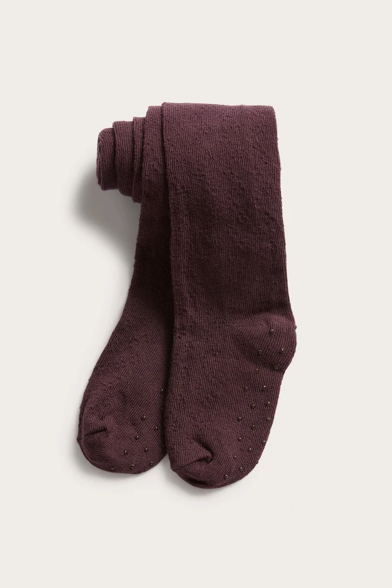 Kids purple tights