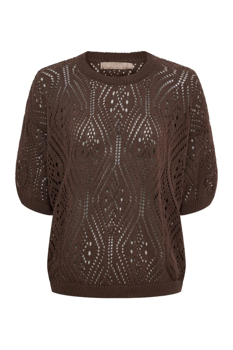 Marta Du Chateau - Mdcvina Knit 6592 - Caffe