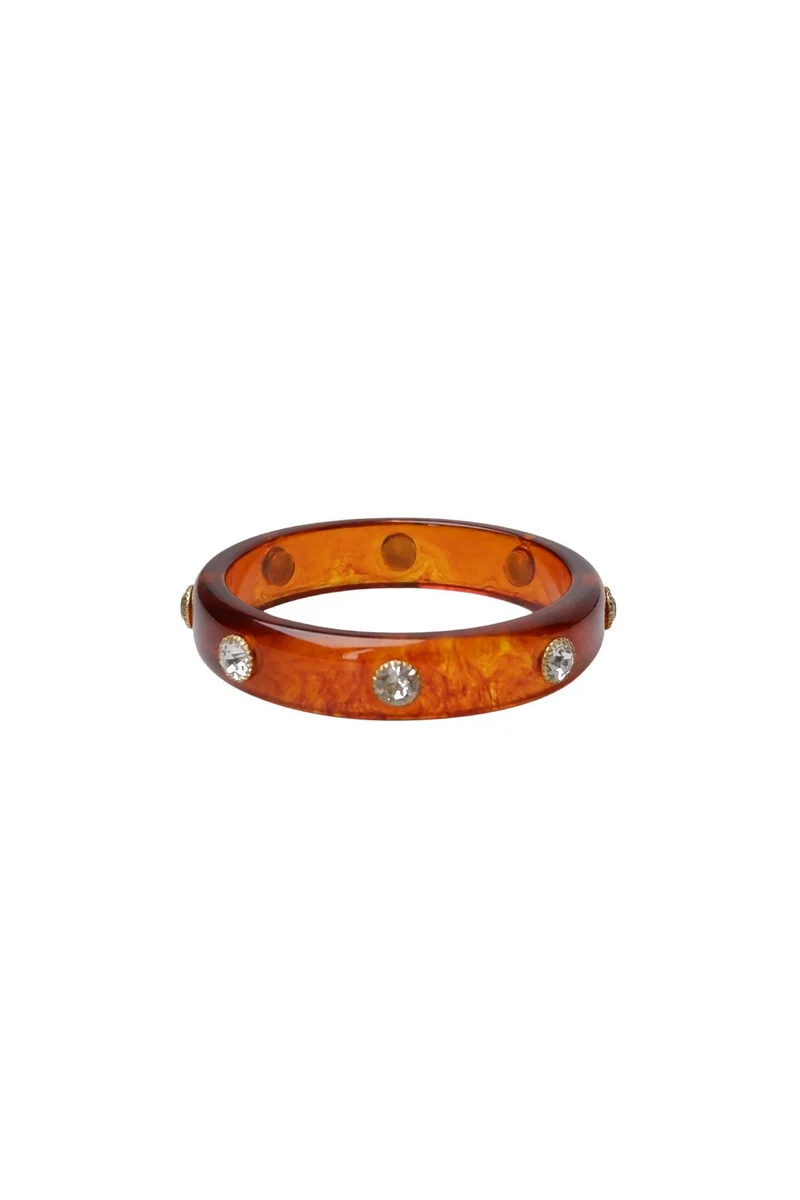 Black Colour - Bcpenn Bangle 4501 - Coffee