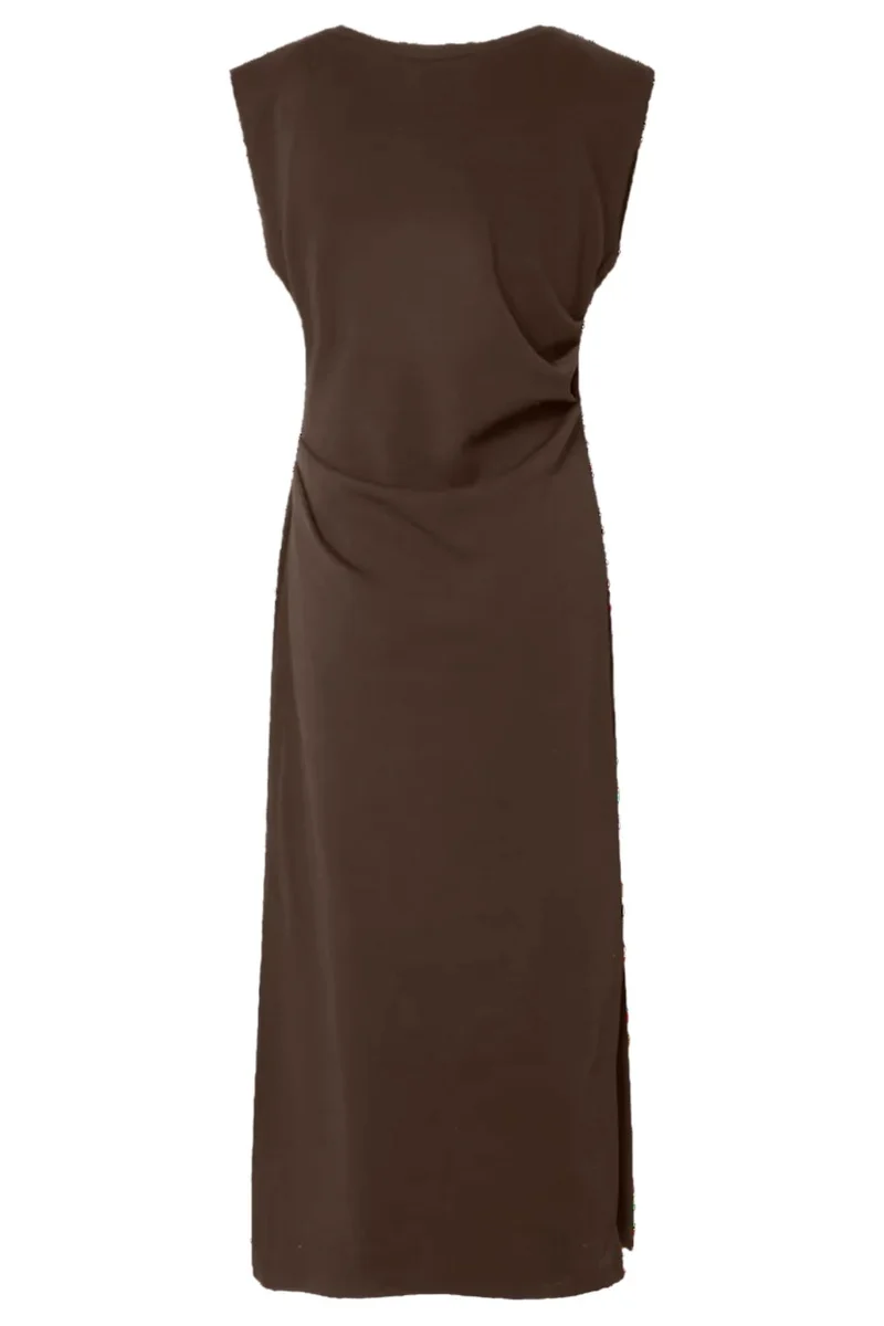 YAS - Yaspina Sl Long Dress - 5105488 Chocolate Brown