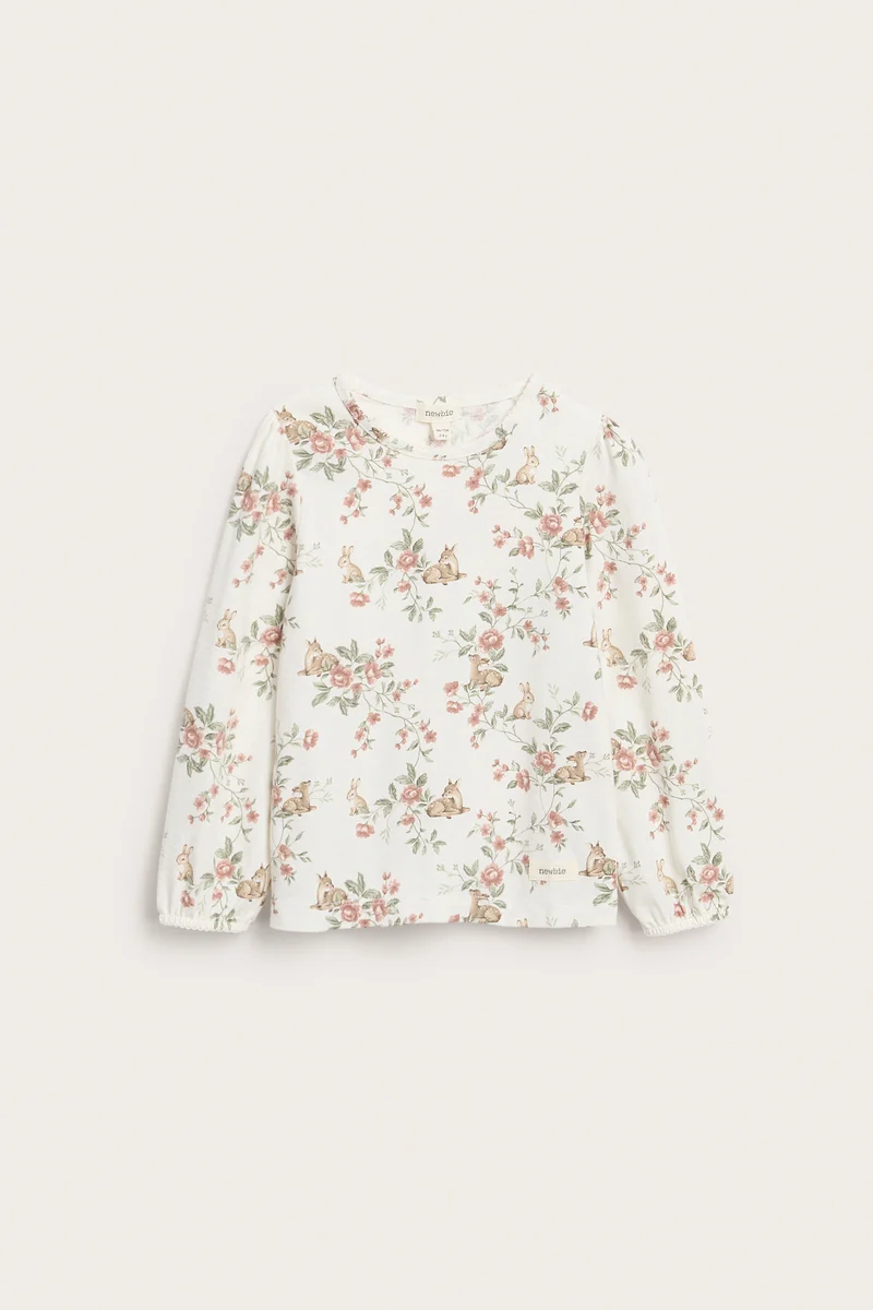 Baby & Kids long sleeve floral top