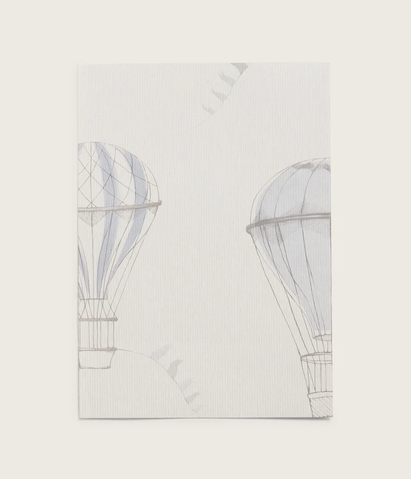 Up In The Sky grey wallpaper sample