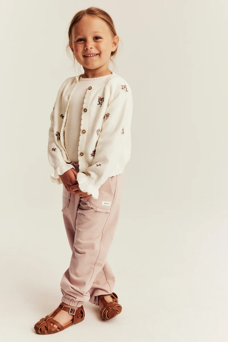 Kids pink sweatshirt trousers