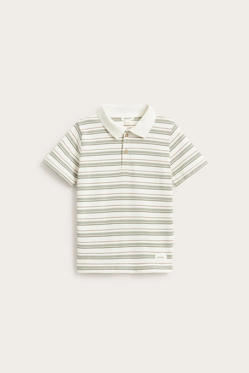 Baby & Kids striped polo shirt