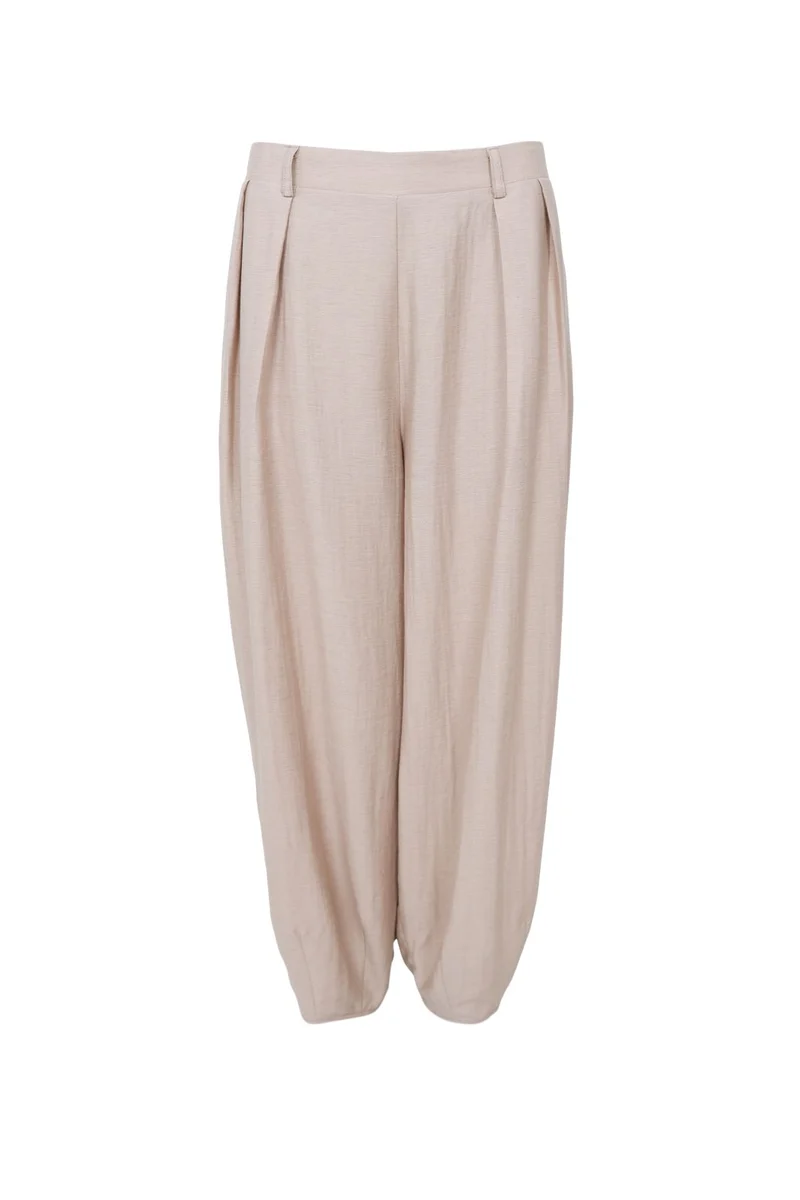 Black Colour - Bcabu Balloon Pant 41023 - Sand