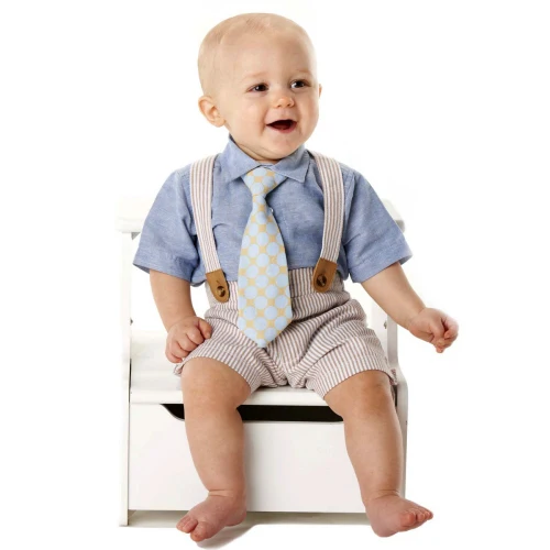 Boys Suit - Seersucker 3 Piece Set