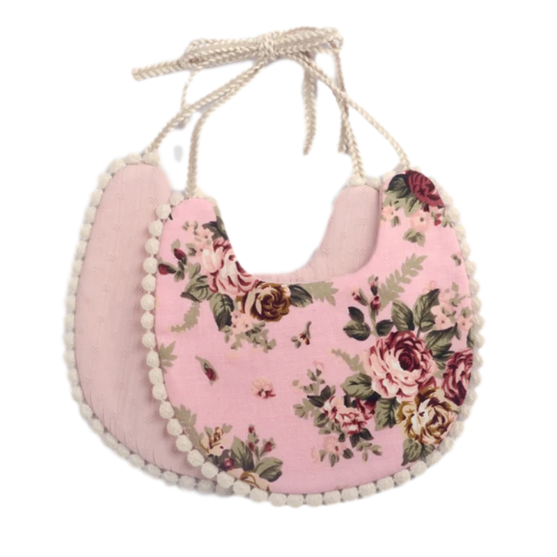 Cotton Vintage Style Double Sided Reversible Tie Bib - Choose Style