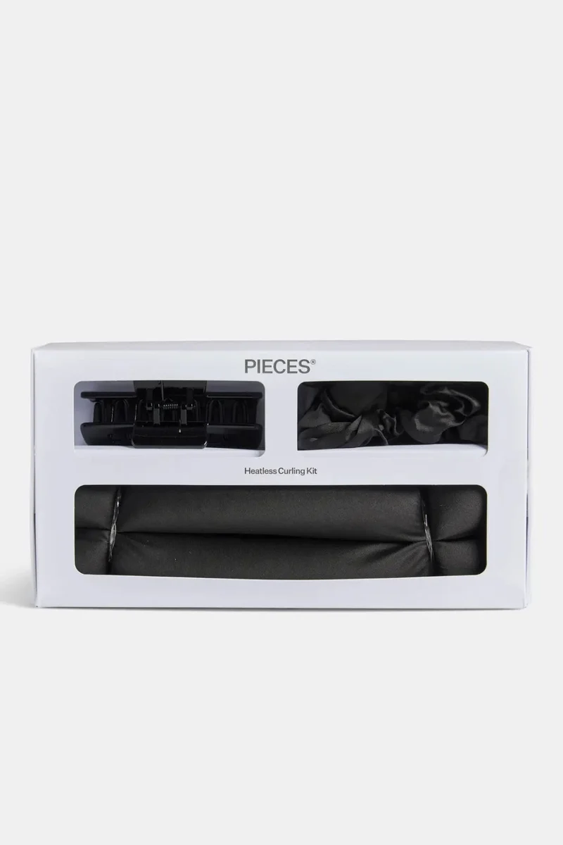 Pieces - Pckayla Hair Curling Kit - 4174382 Black