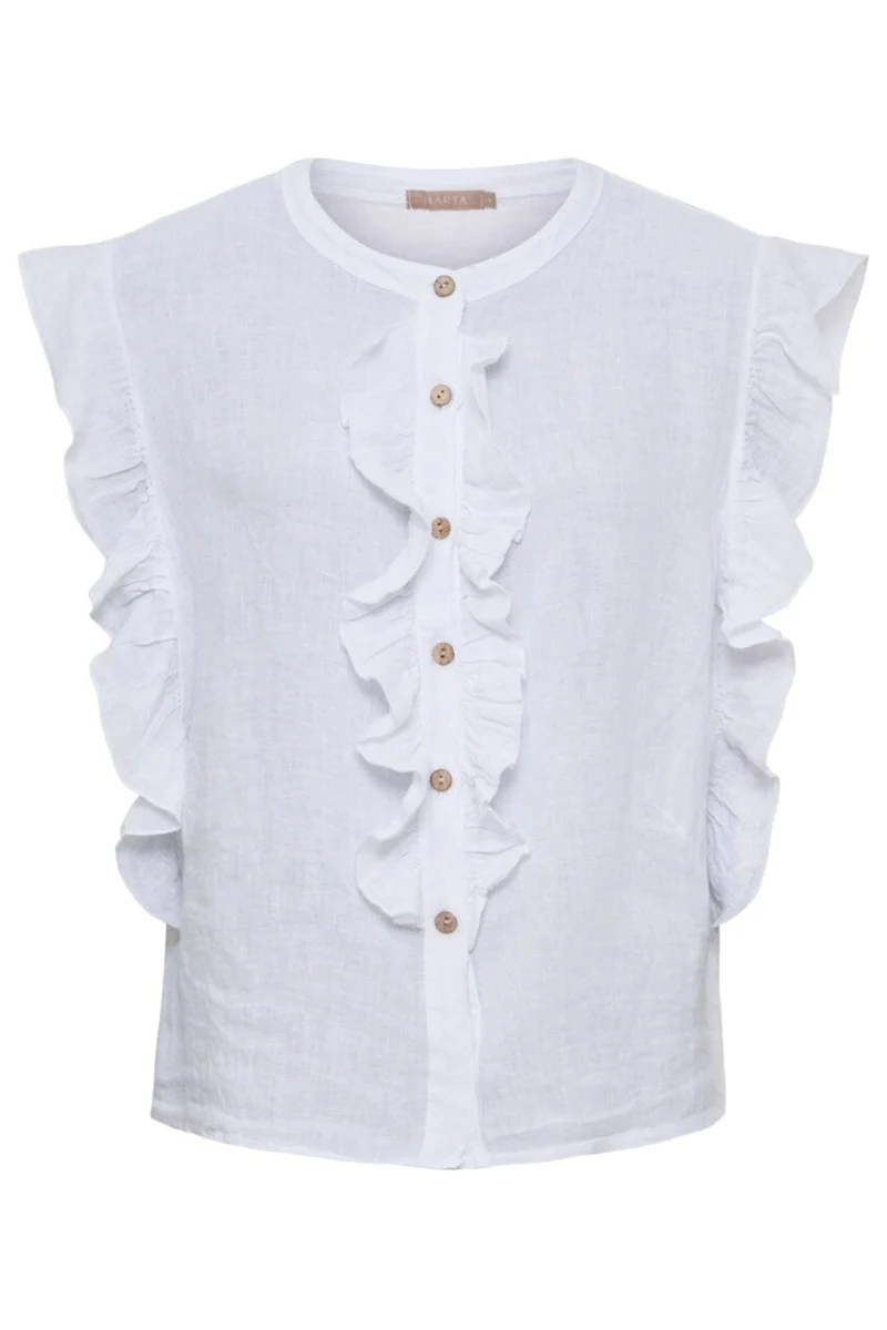 Marta Du Chateau - Mdckarima Top 268433 - White