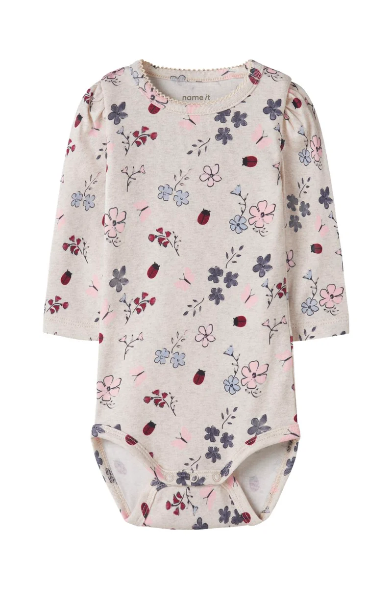 Name It - Nbfkamelia Ls Body - 5036281 Peyote Melange