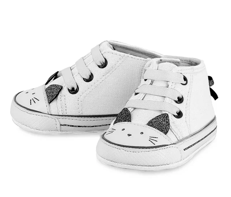 Mayoral Baby Kitty Sneakers White