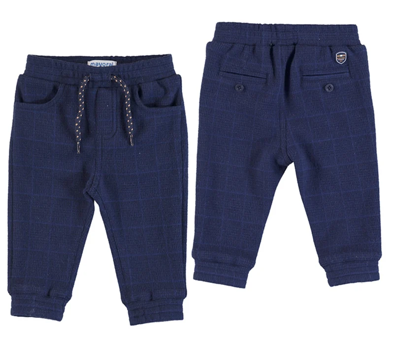 Mayoral Toddler Boys Plaid Jogger Pants