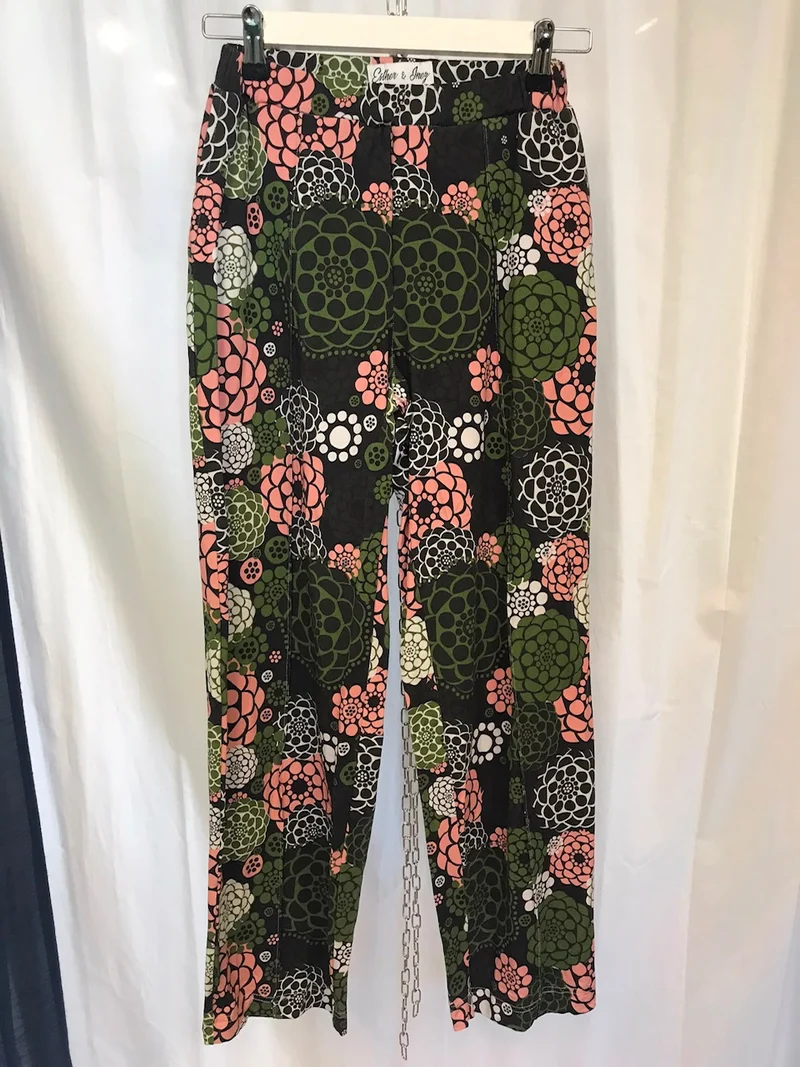 Secondhand: Byxa Juno - Zinnia dark green - S