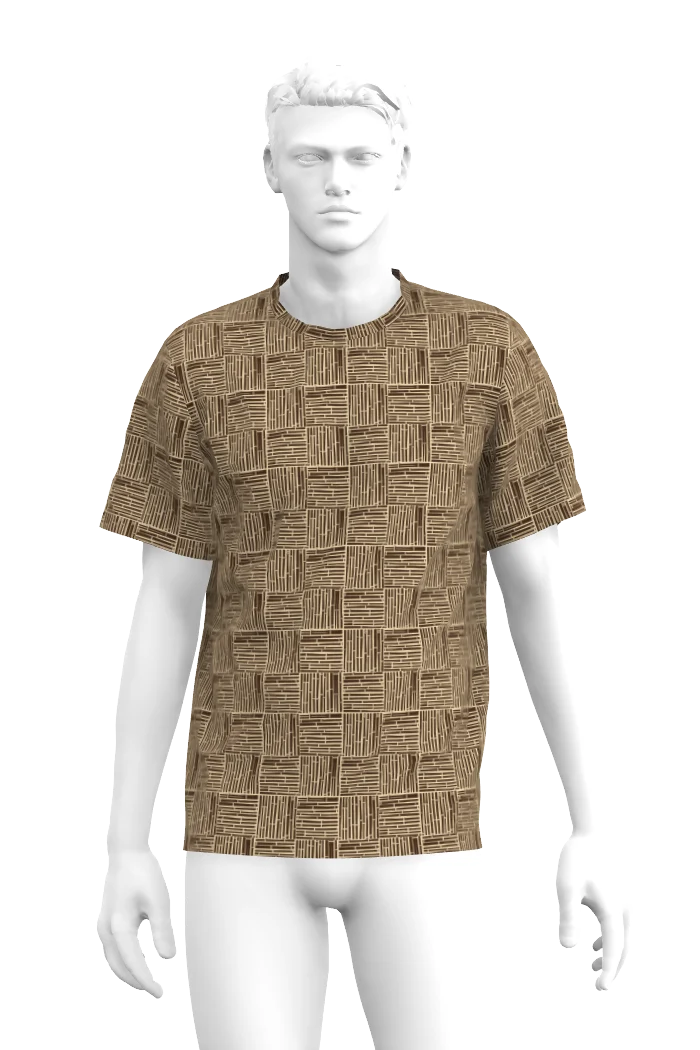 T-Shirt Erik - Bambu brown beige