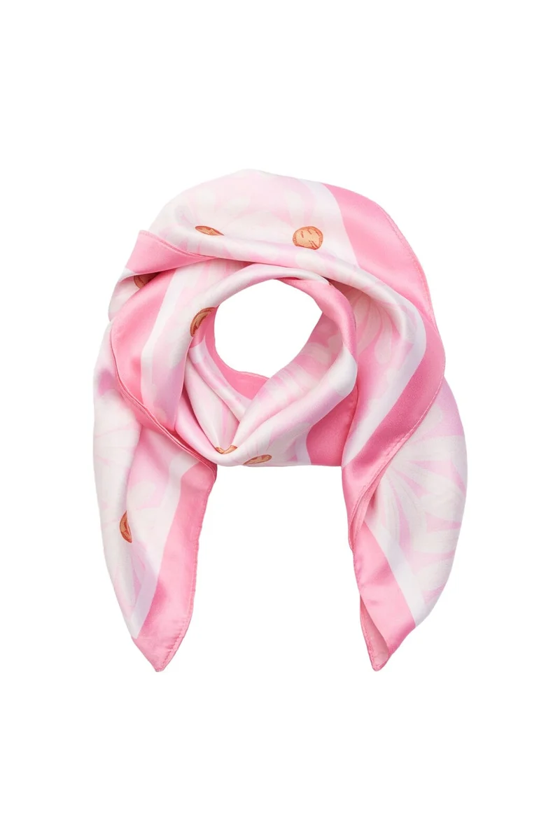 Marta Du Chateau - Mdcfinja Scarf BA-Scarf - Pink3567