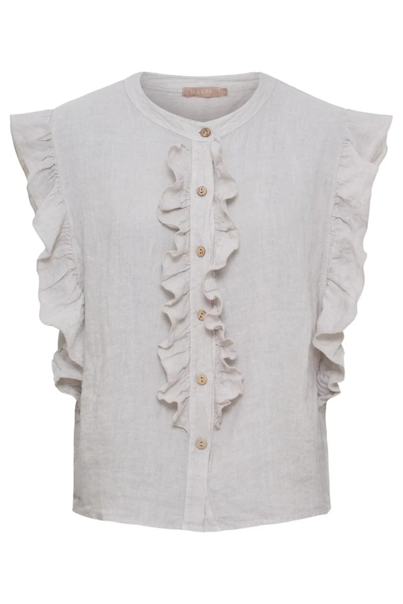 Marta Du Chateau - Mdckarima Top 268433 - Sabbia