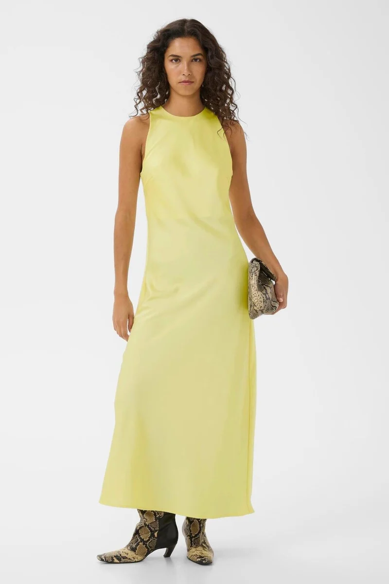 Gestuz - Gzcerina Sl Dress 10911309 - 110618 - Wax Yellow