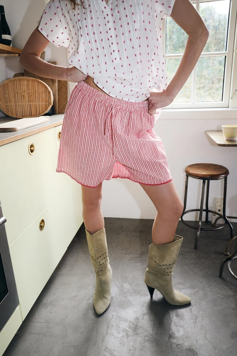 Lollys Laundry - Ritall Shorts 26271-2019 - 30 - Red
