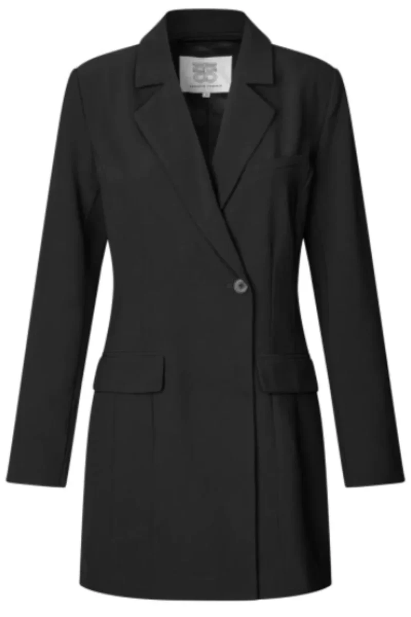 Second Female - Festa Fitted Blazer Dress 61310 - 8001 Black