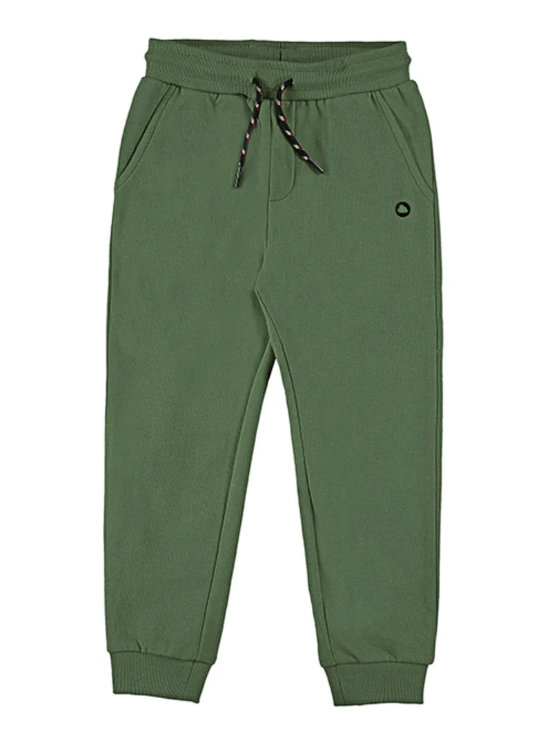 Mayoral Boys Dark Hunter Green Fleece Sweatpants