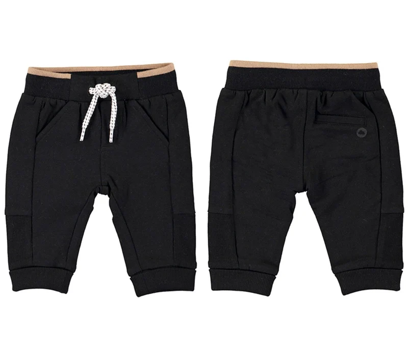 Mayoral Baby Boys Fleece Jog Pants - Black
