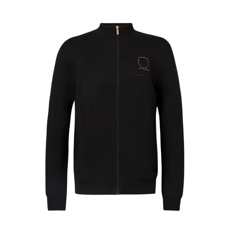Sweat Zip Jacket - Black