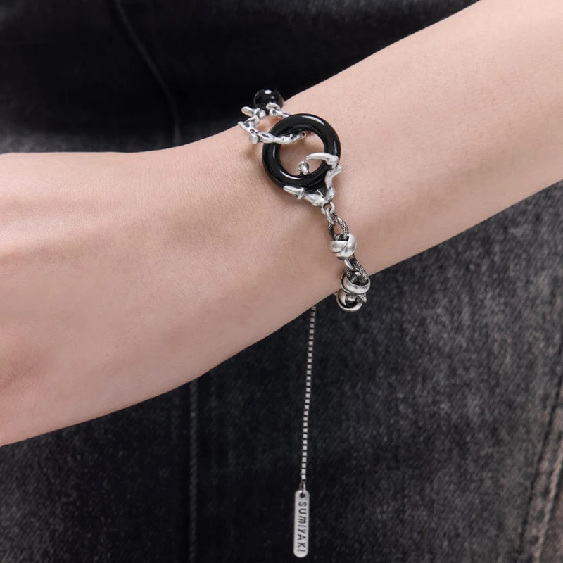 Punk Dragon Claw Splice Armband för kvinnor