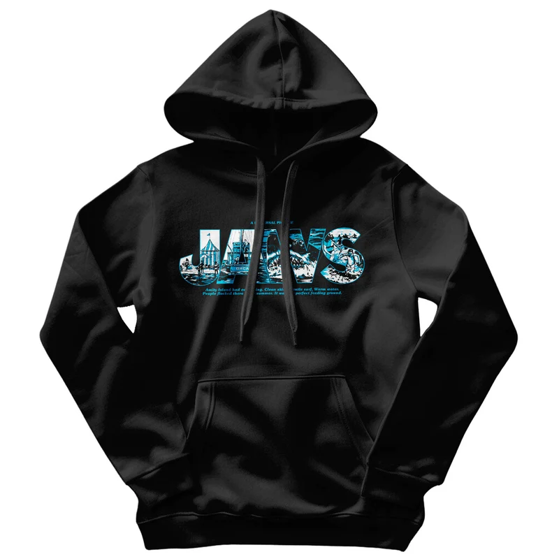 Jaws Logo Scenes Hoodie